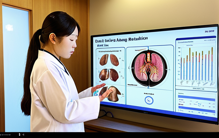 **

"Data-driven Hanbang rehabilitation: A modern clinic integrates traditional Korean medicine with AI-powered analytics, showcasing personalized treatment plans on a digital display and a therapist analyzing pulse data with wearable sensors."

**